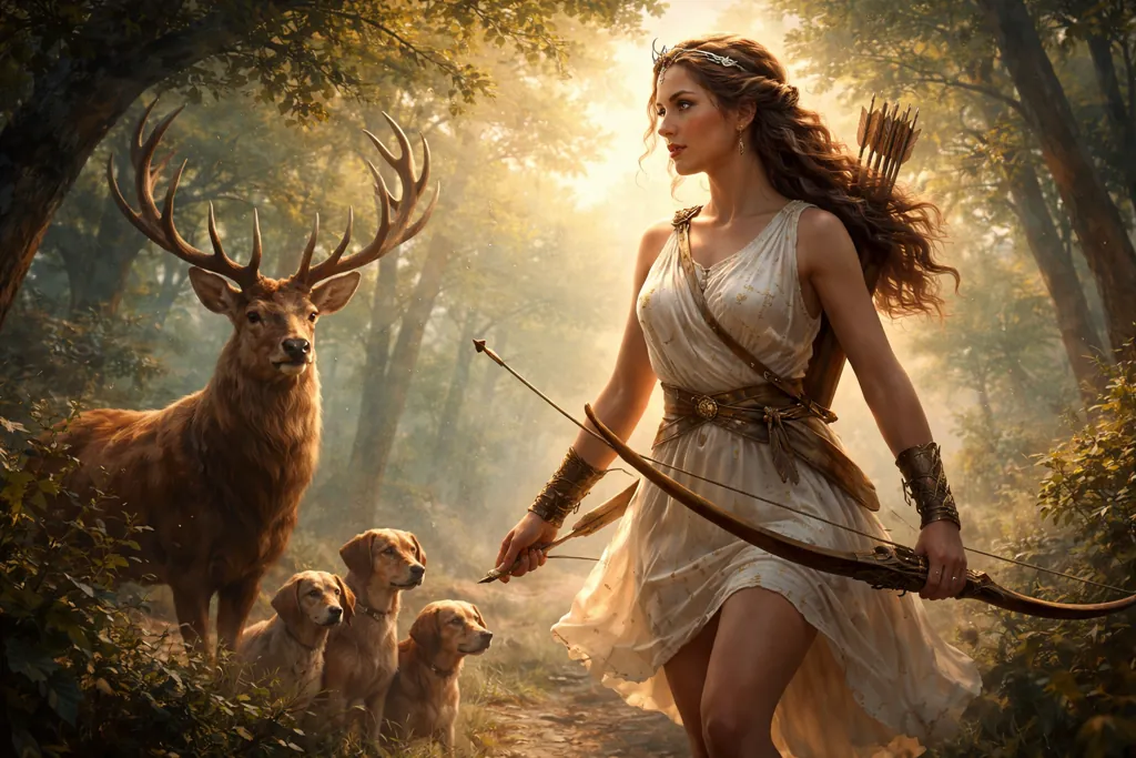 Artemisa, diosa de la caza y protectora de las mujeres Artemisa, diosa de la caza y protectora de las mujeres
