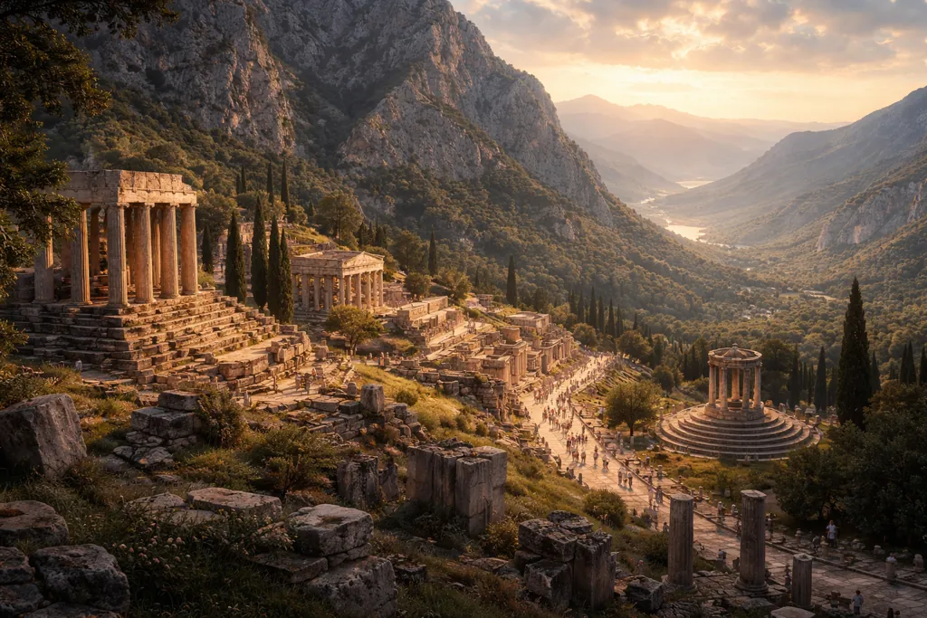 Delfos: el ombligo del mundo antiguo