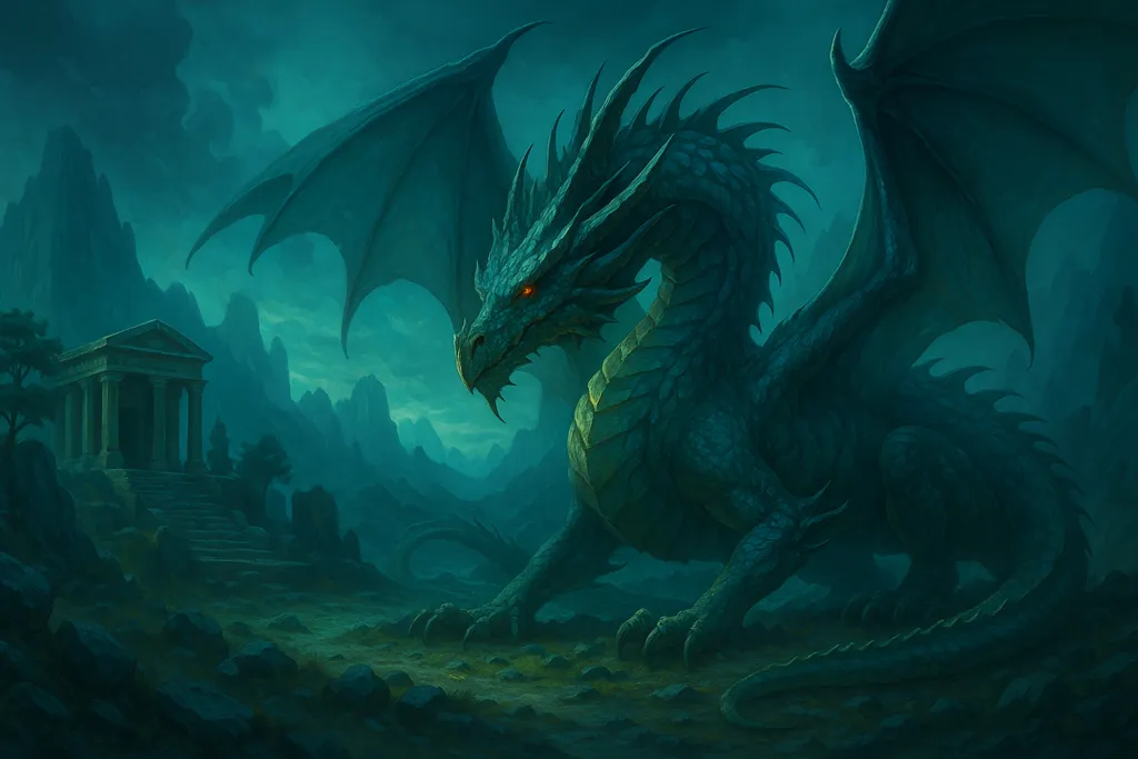Dragones en la mitología griega: guardianes y símbolos 🐉 Dragones en la mitología griega: guardianes y símbolos 🐉