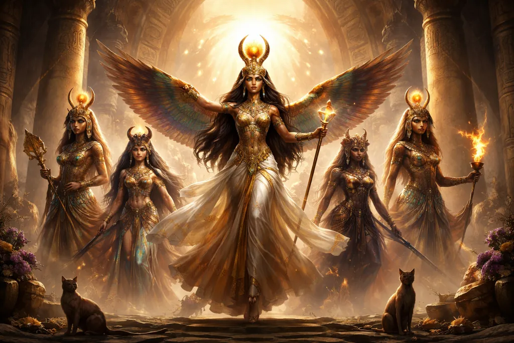 El poder de las mujeres en la mitología egipcia