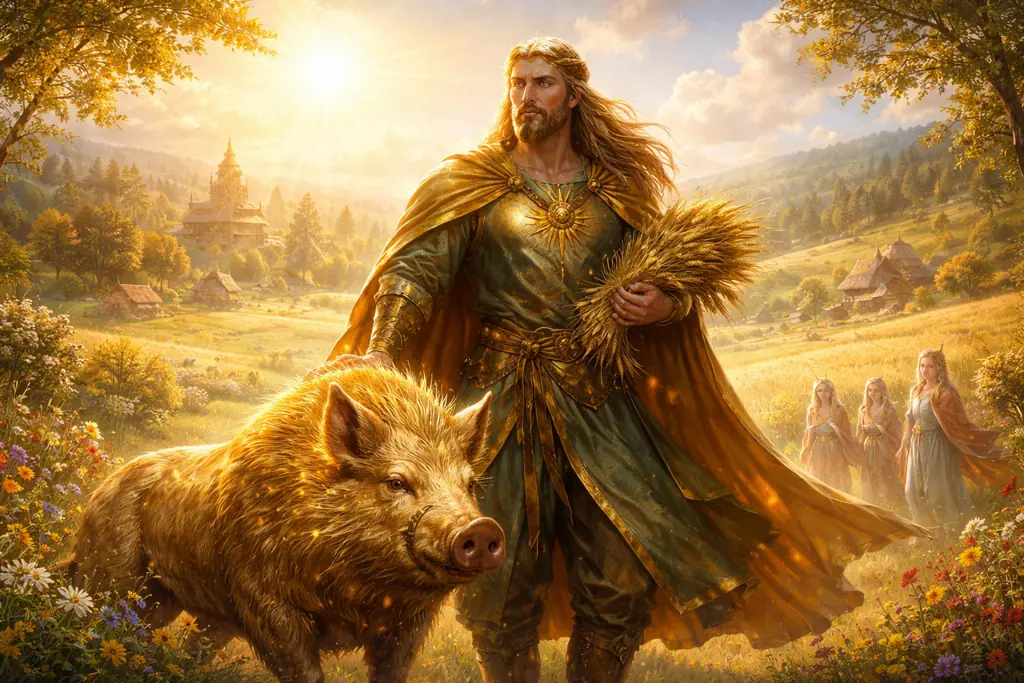 Freyr: dios de la fertilidad y la prosperidad