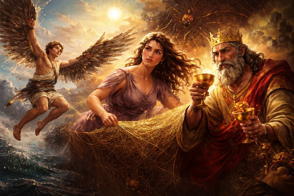 Ícaro, Aracne y Midas: advertencias sobre la soberbia y la codicia Ícaro, Aracne y Midas: advertencias sobre la soberbia y la codicia