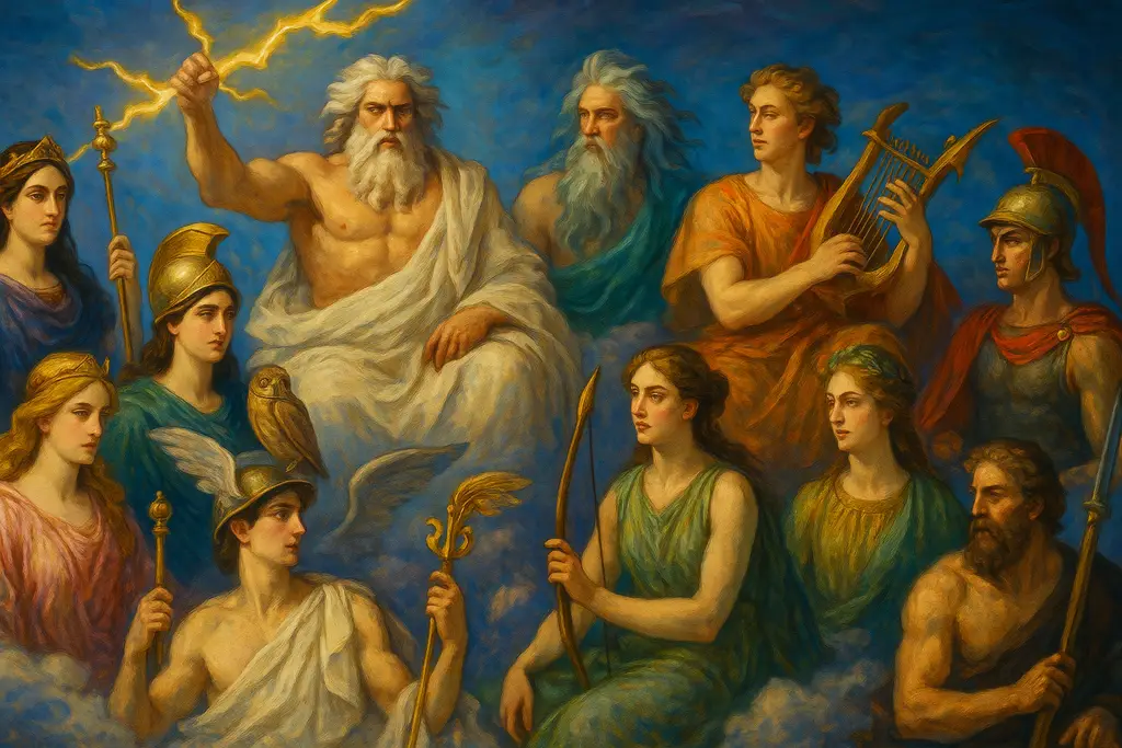 Los 12 dioses olímpicos y sus poderes