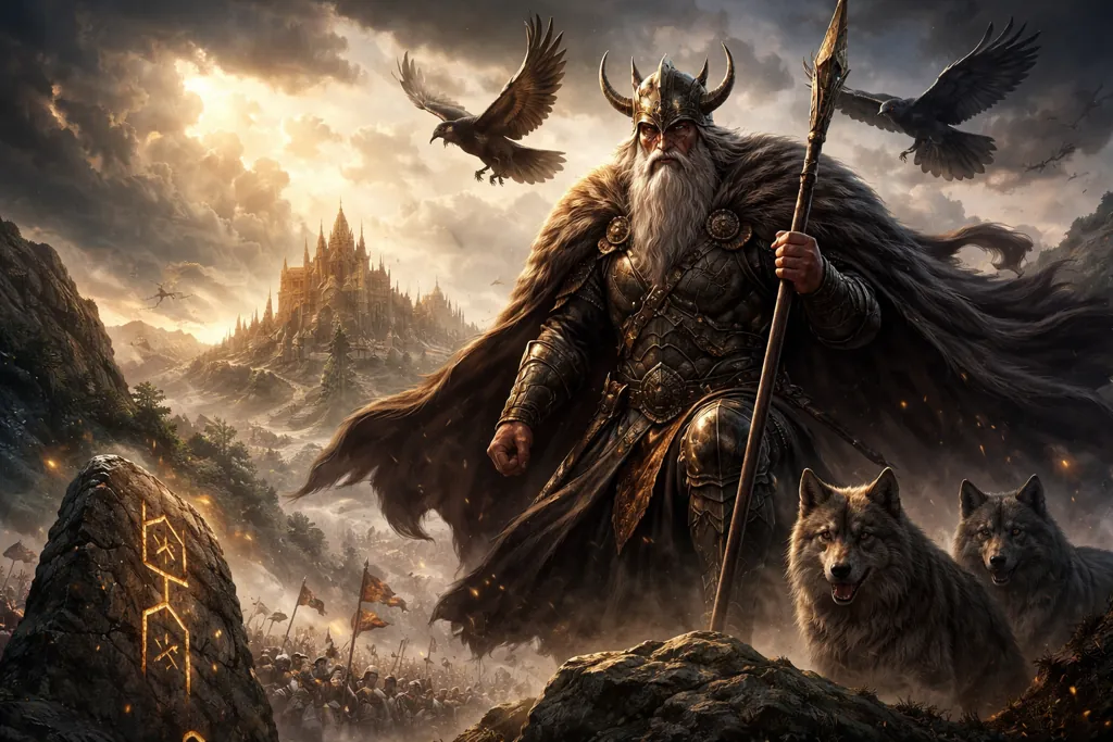 Odín: El dios de la sabiduría y la guerra Odín: El dios de la sabiduría y la guerra