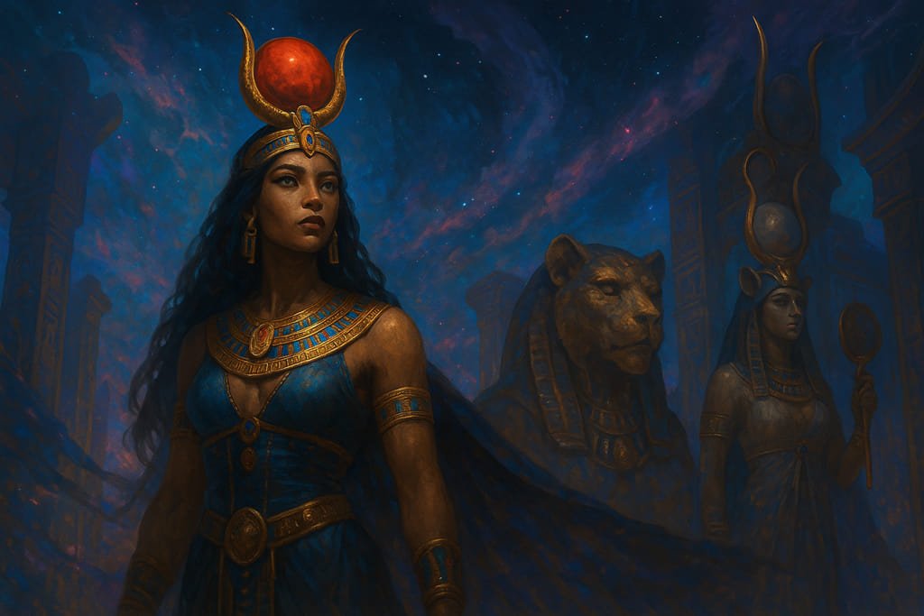 Más allá del Nilo: Poder femenino en la mitología egipcia 💫