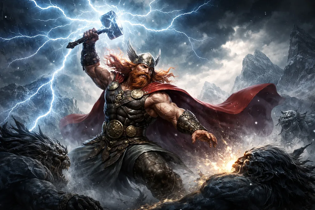 Thor: protector de los dioses y enemigo de los gigantes