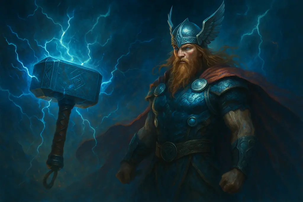 Thor y Mjölnir