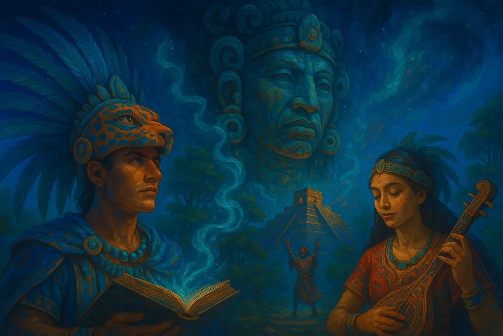 Literatura precolombina: poesía, teatro y textos míticos